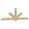 Ekena Millwork Kennewick Rough Sawn Timber Gable Bracket, Douglas Fir, 108"W x 31 1/2"H x 2"D x 6"F, 7/12 Pitch GBW108X31X0206KEN00RDF - alternate 2